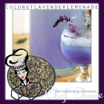 lavender coconut lemonade