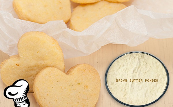 Brown Butter Shortbread Cookies