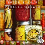 sweet & sour pickled squash
